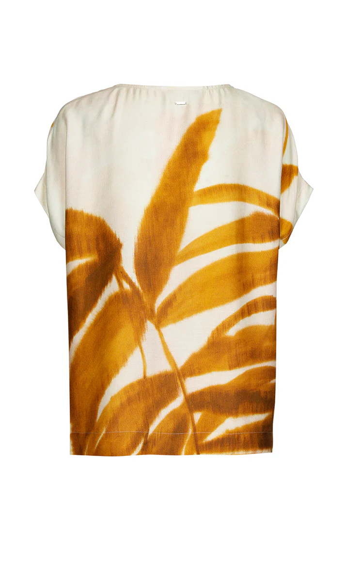 Blouses korte mouw geel Xandres - Image 2