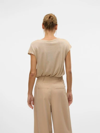 T-shirts korte mouw grijs VERO MODA - Image 3