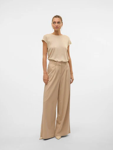 T-shirts korte mouw grijs VERO MODA - Image 4