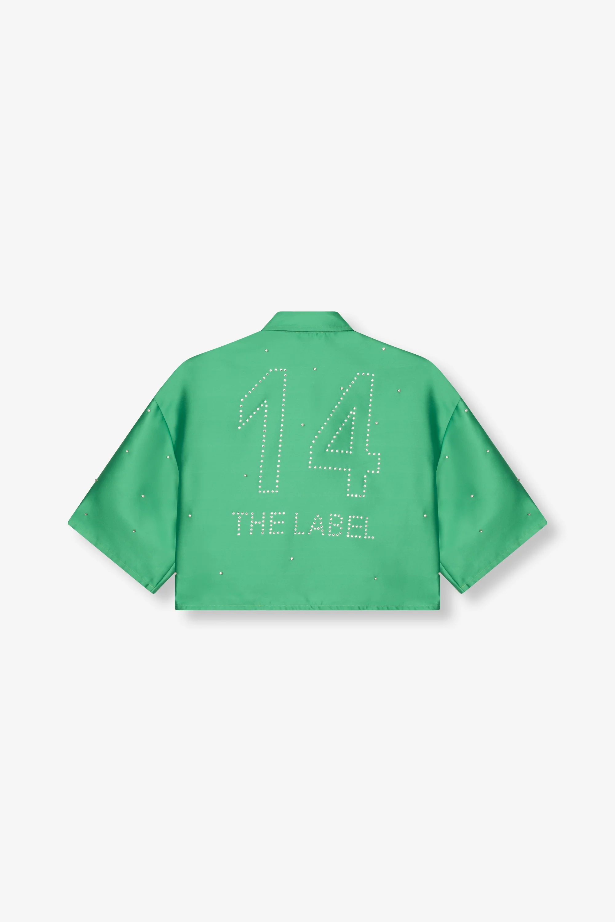 Blouses korte mouw groen ALIX The Label - Image 5