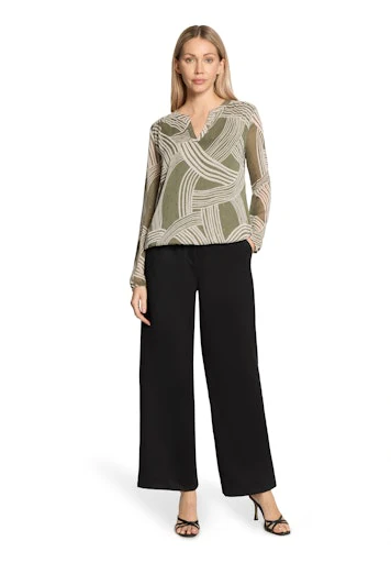 Blouses korte mouw groen Betty & Co - Image 5