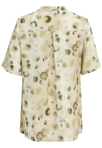 Blouses korte mouw groen Doris Streich - Image 2