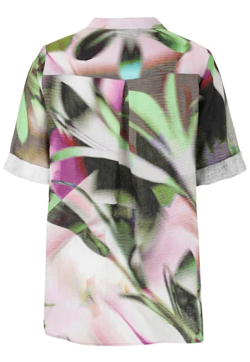 Blouses korte mouw groen Doris Streich - Image 2