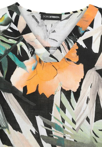Blouses korte mouw groen Doris Streich - Image 3