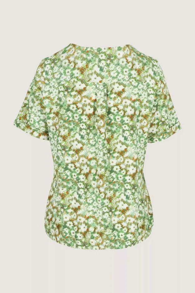 Blouses korte mouw groen Mayerline - Image 2