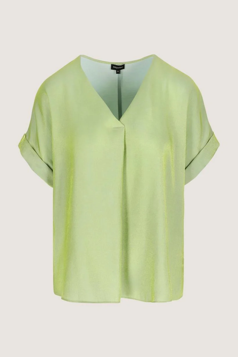 Blouses korte mouw groen Mayerline - Image 5