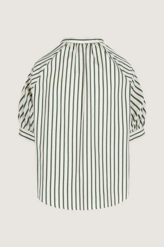 Blouses korte mouw groen Mayerline - Image 4