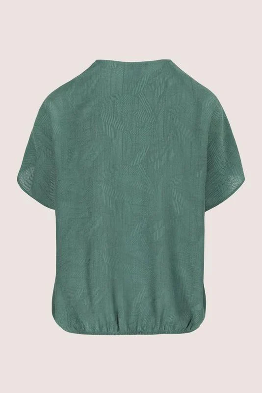 Blouses korte mouw groen Mayerline - Image 2