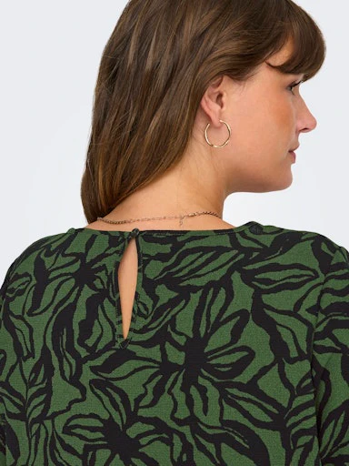 Blouses korte mouw groen ONLY Carmakoma - Image 7