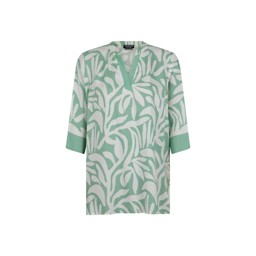 Blouses lange mouw groen Verpass