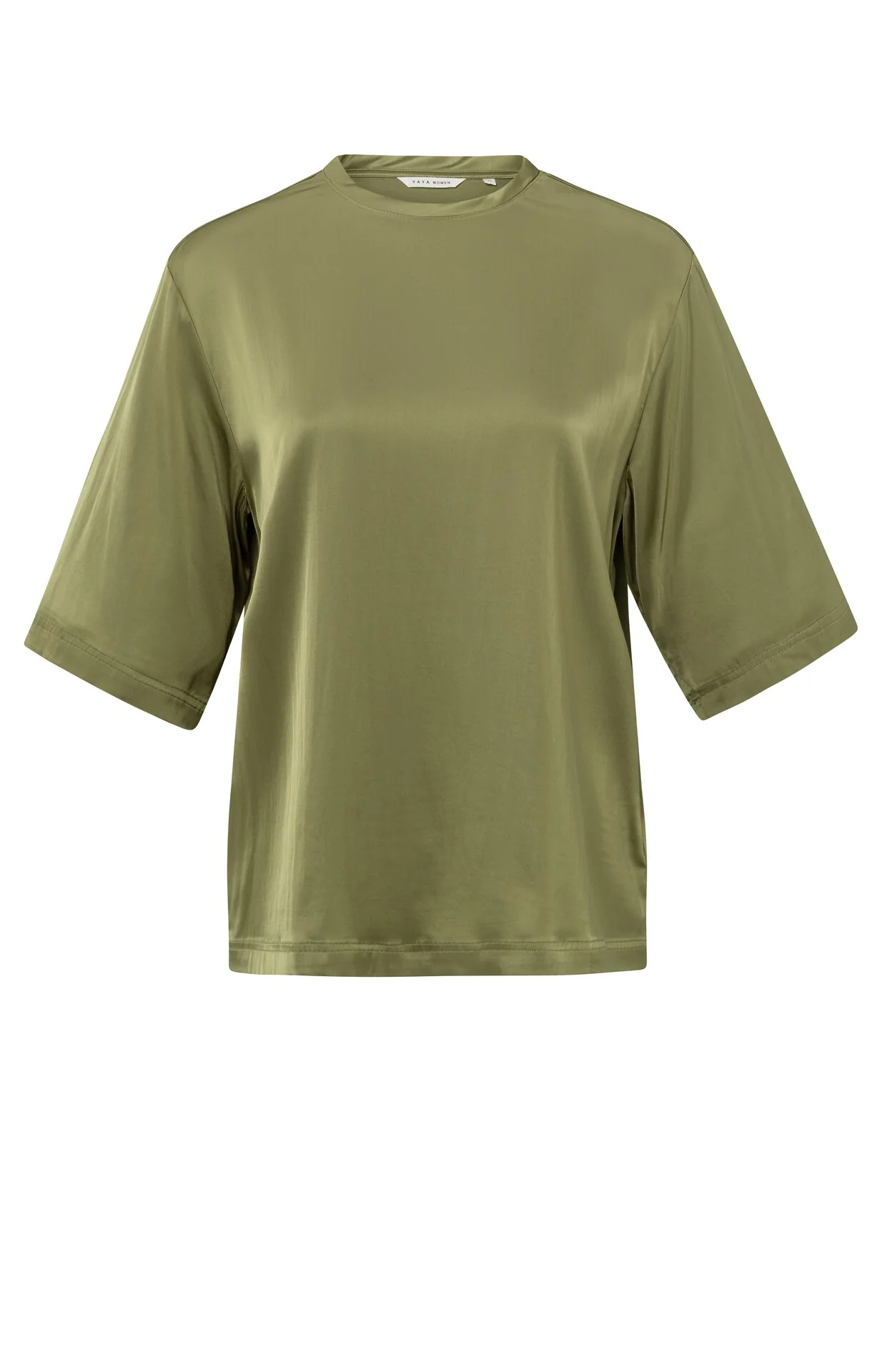 Blouses korte mouw groen YAYA