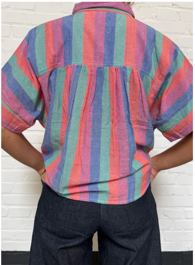 Blouses korte mouw multicolor by-bar - Image 2