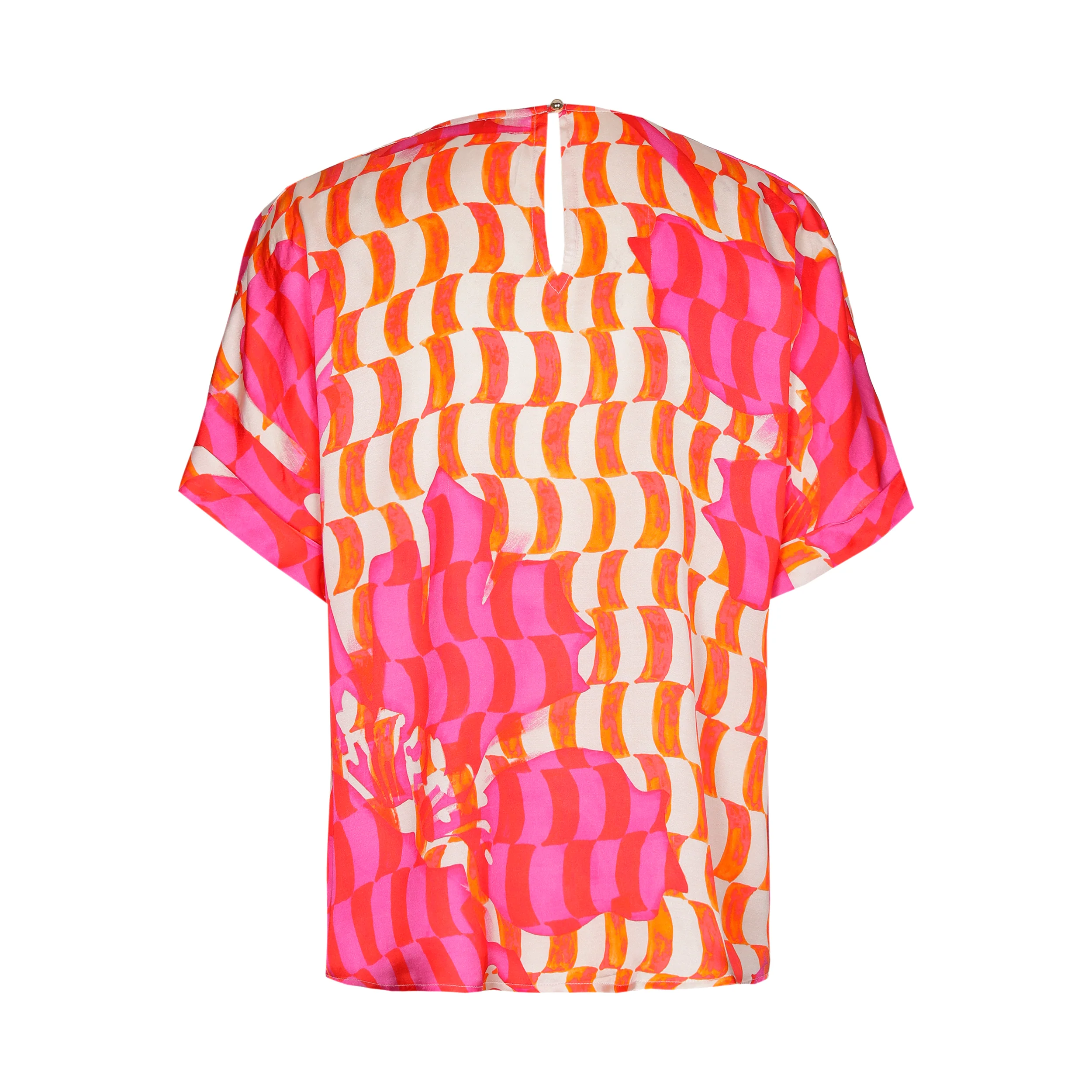 Blouses korte mouw multicolor Caroline Biss - Image 2