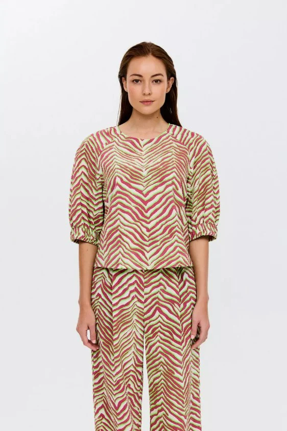 Blouses lange mouw multicolor CKS