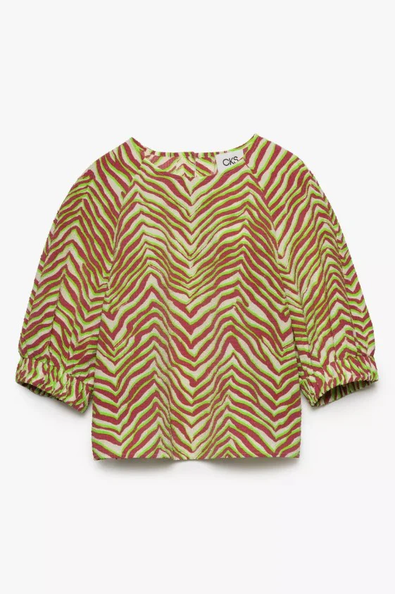 Blouses lange mouw multicolor CKS - Image 4