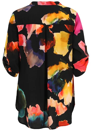 Blouses korte mouw multicolor Doris Streich - Image 2