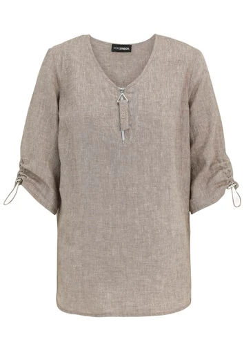 Blouses korte mouw multicolor Doris Streich