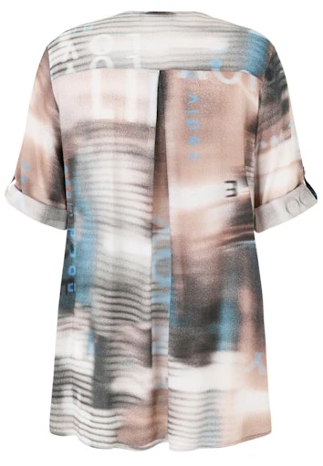 Blouses korte mouw multicolor Doris Streich - Image 2
