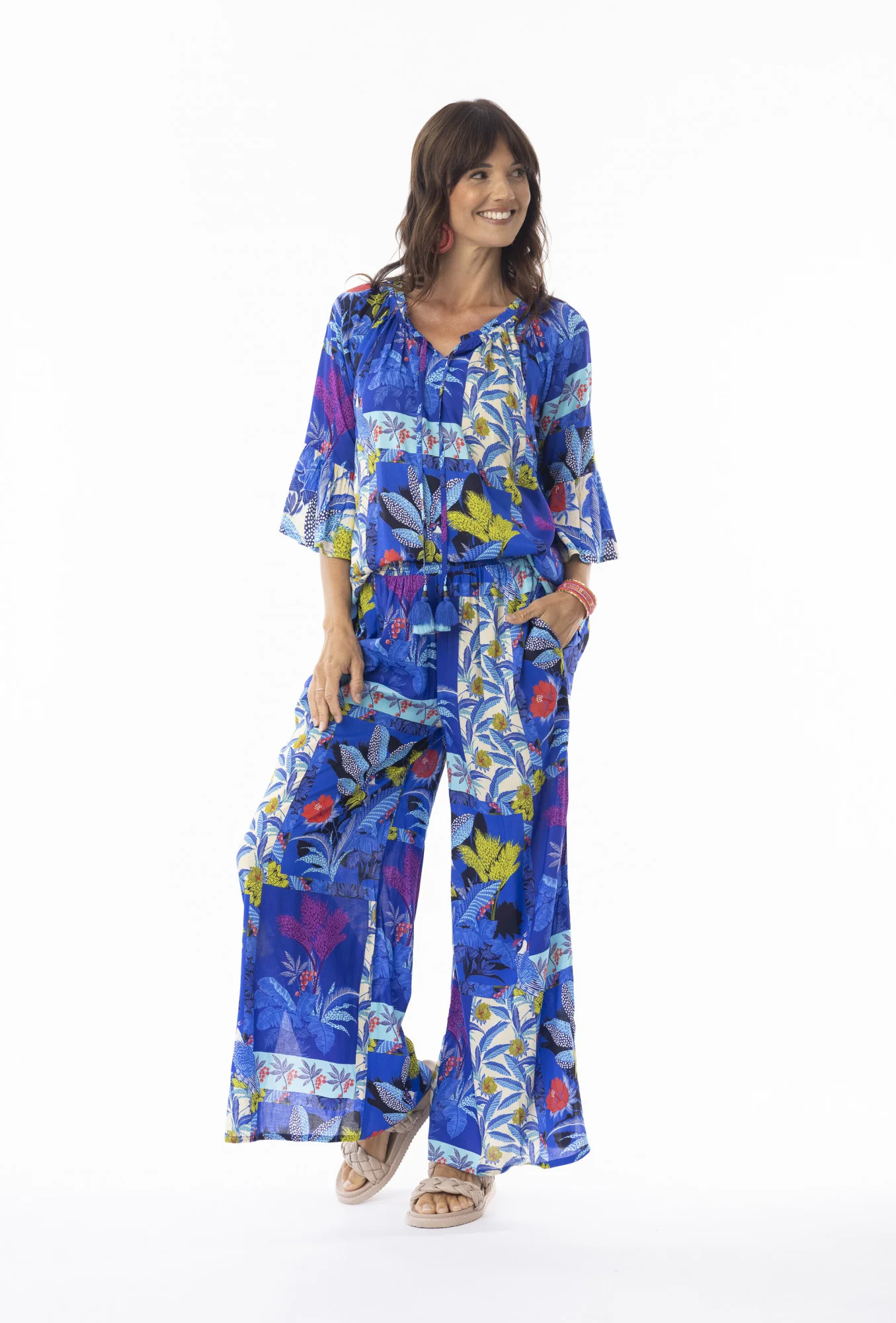 Blouses korte mouw multicolor Escape