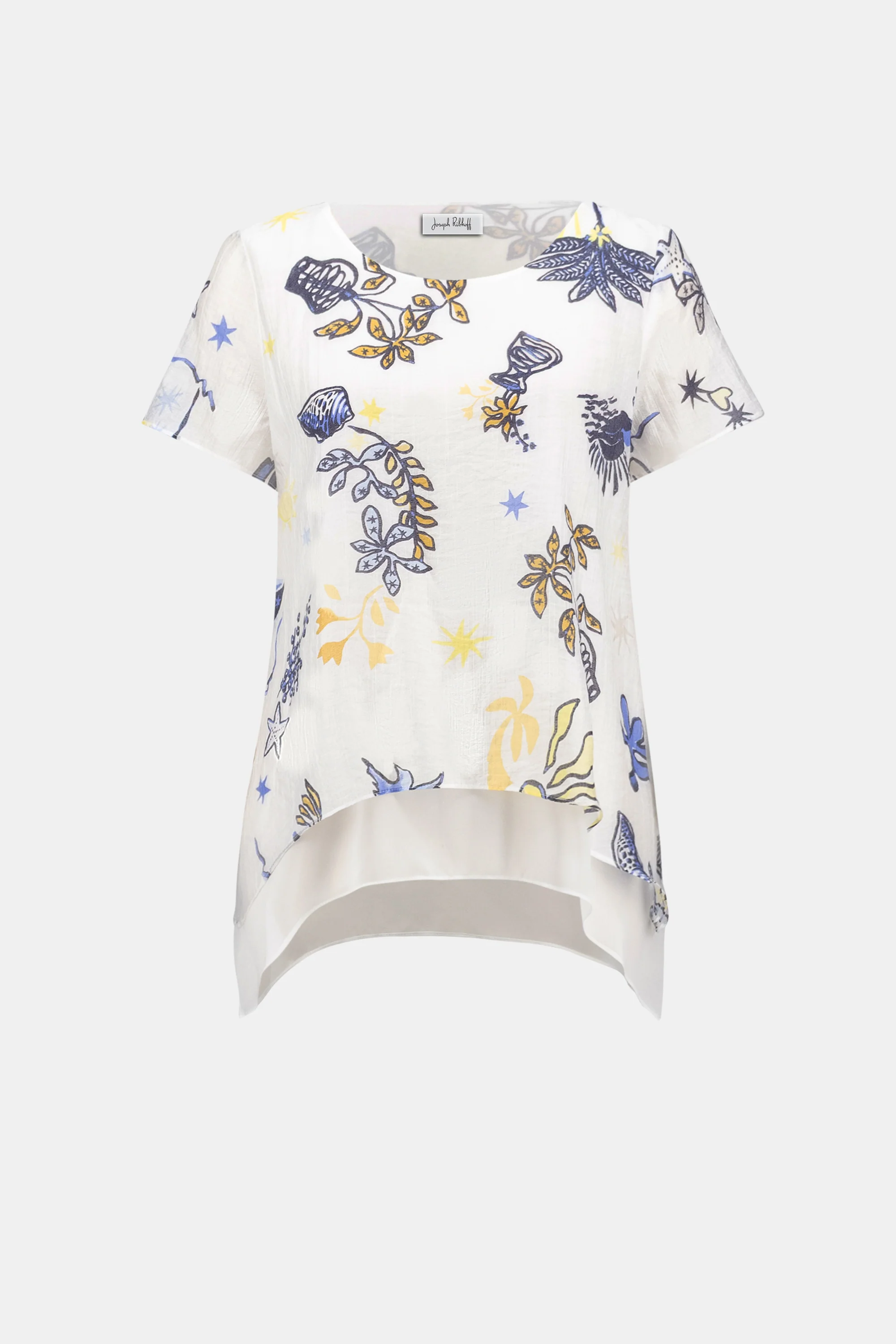 Blouses korte mouw multicolor Joseph Ribkoff - Image 5