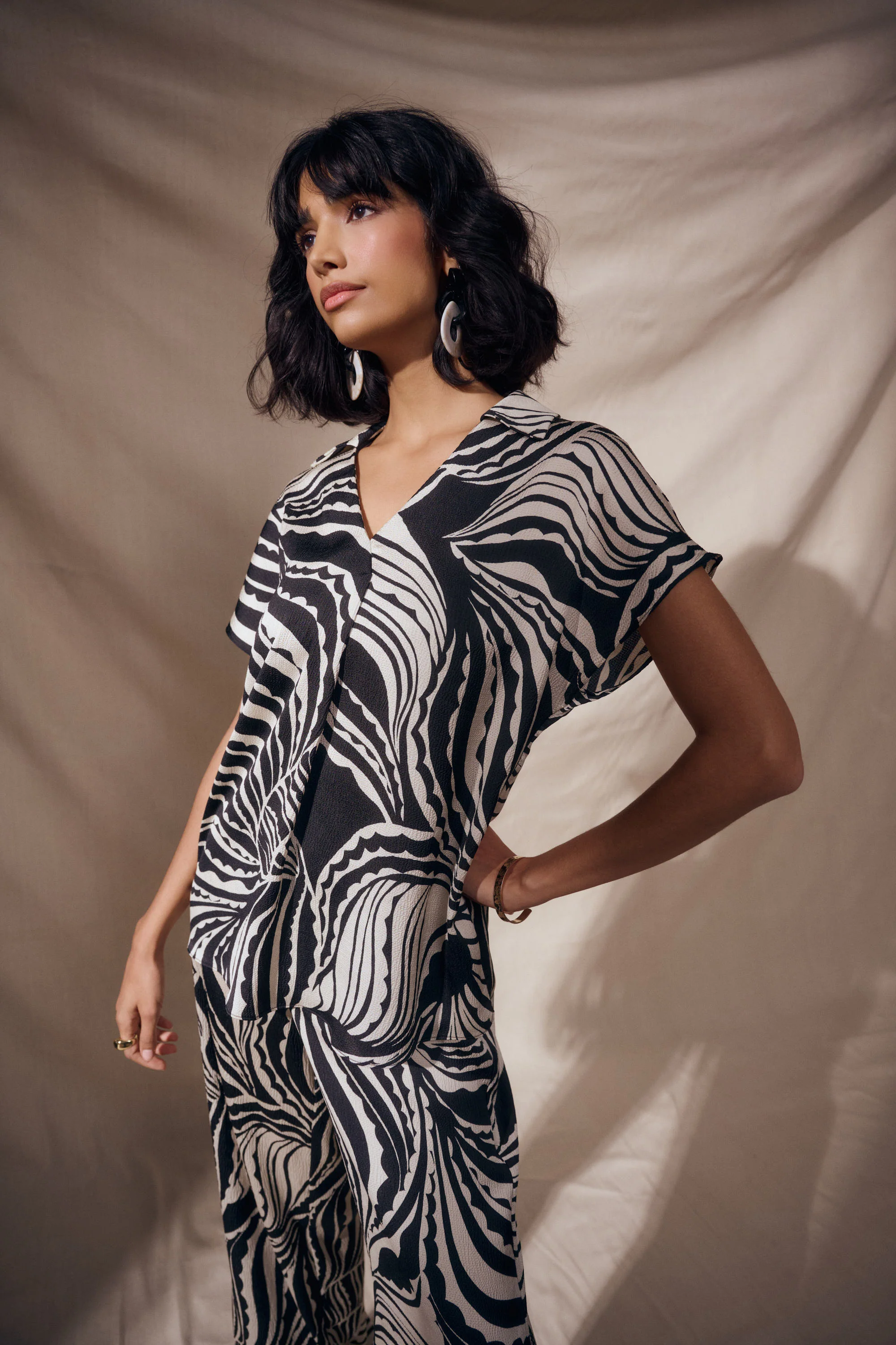 Blouses korte mouw multicolor Joseph Ribkoff