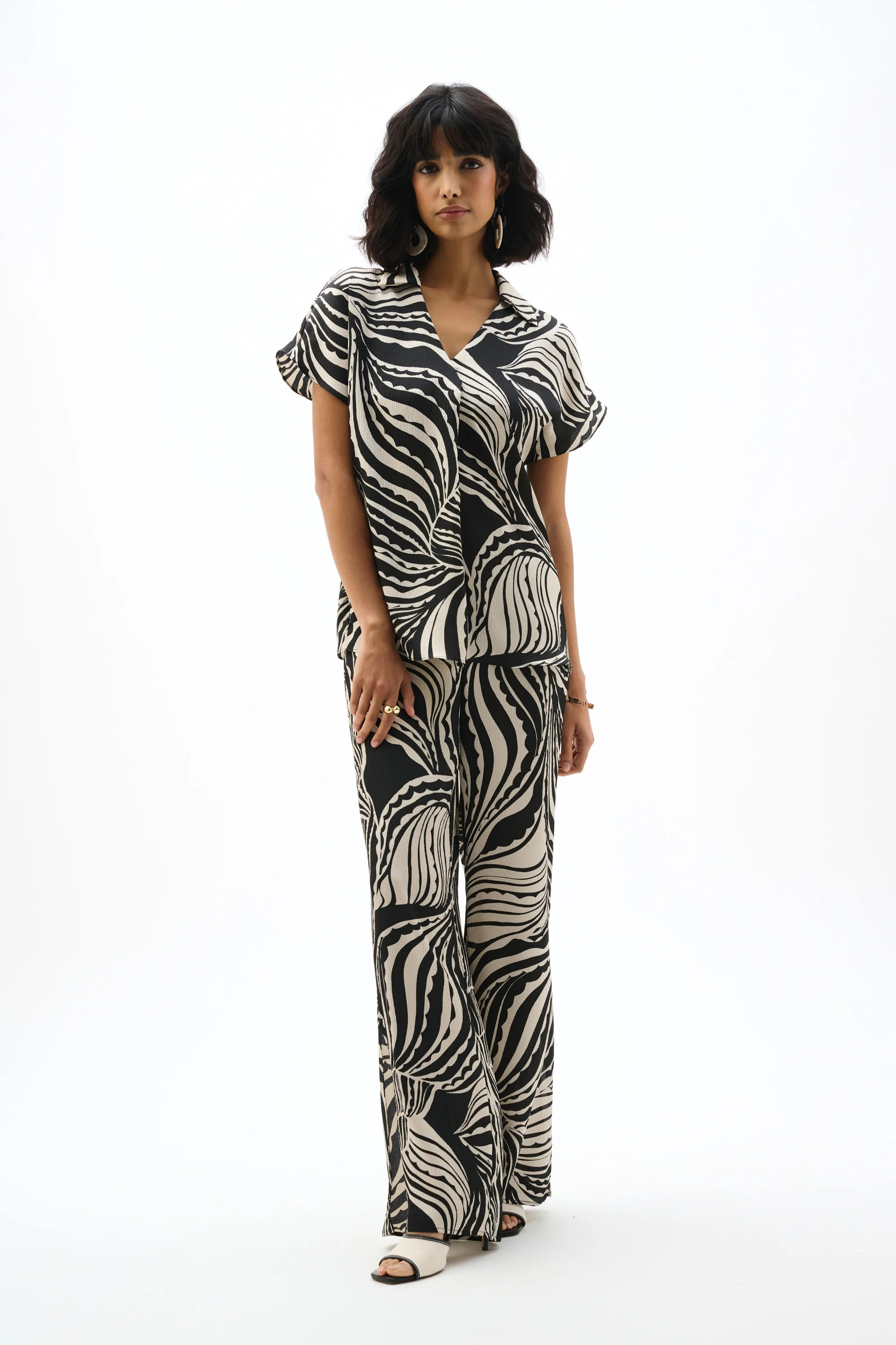 Blouses korte mouw multicolor Joseph Ribkoff - Image 3