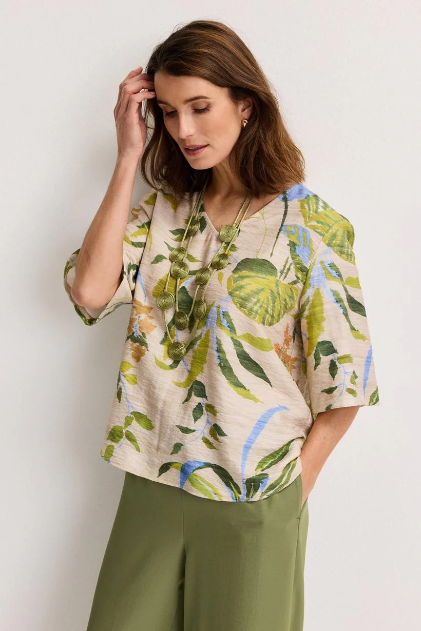 Blouses korte mouw multicolor Mayerline - Image 4