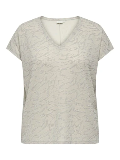 Blouses korte mouw multicolor ONLY Carmakoma