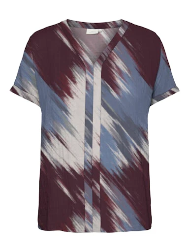 Blouses korte mouw multicolor ONLY Carmakoma