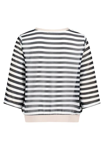 Blouses korte mouw navy Betty & Co - Image 2