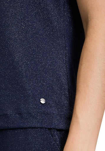 Blouses korte mouw navy Betty & Co - Image 7
