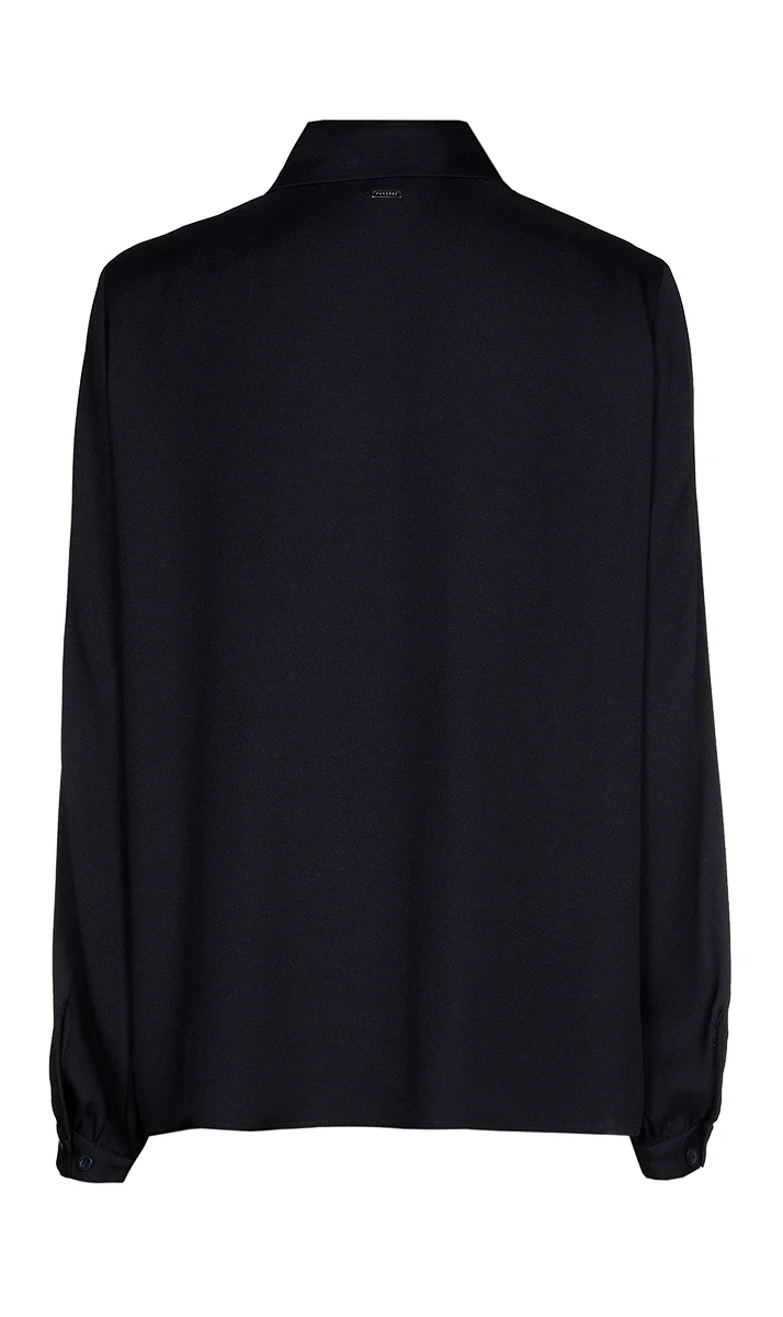Blouses lange mouw navy Xandres - Image 2