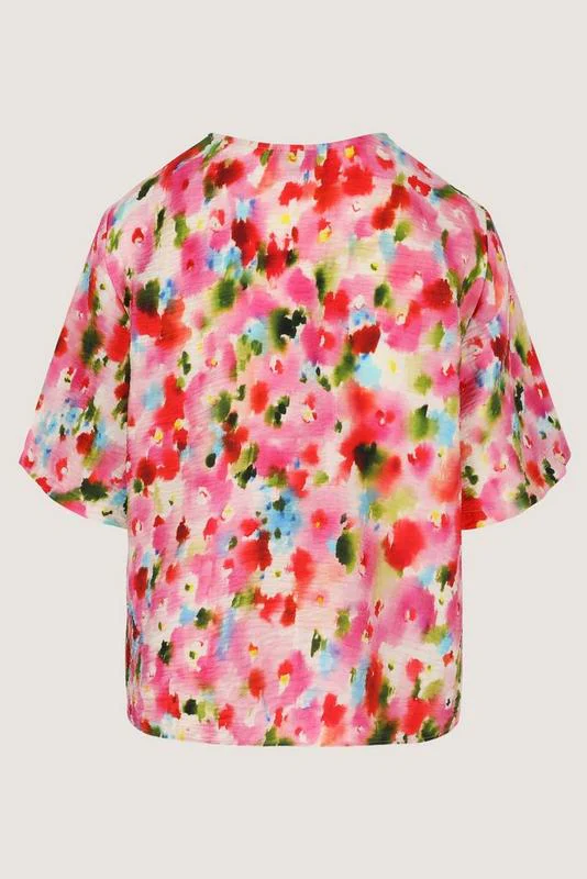 Blouses korte mouw oranje Mayerline - Image 2