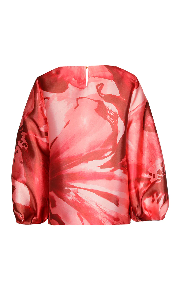 Blouses lange mouw oranje Xandres - Image 2