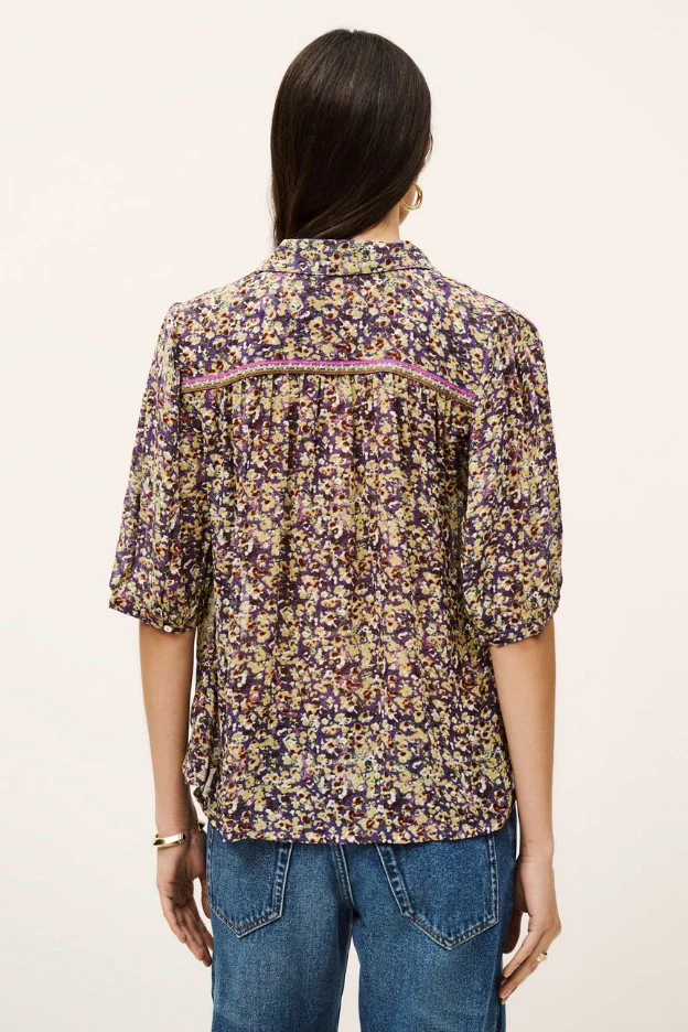 Blouses korte mouw paars ba&sh - Image 2