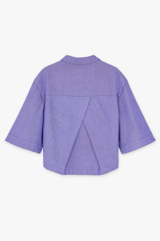 Blouses korte mouw paars CKS - Image 3