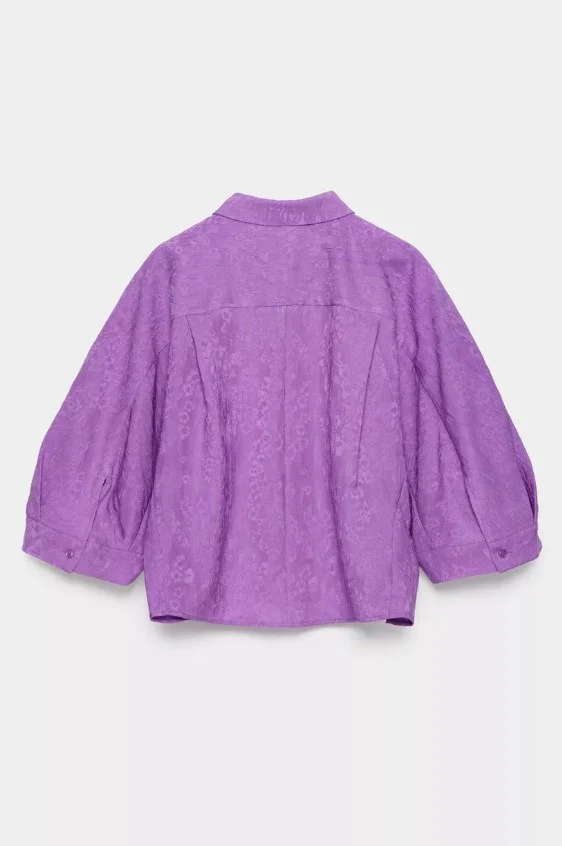 Blouses korte mouw paars CKS - Image 2