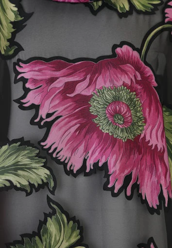 Blouses korte mouw paars Doris Streich - Image 3