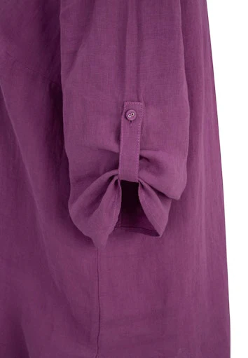Blouses korte mouw paars Doris Streich - Image 3
