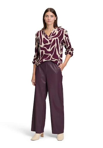 Blouses lange mouw rood Betty & Co - Image 5