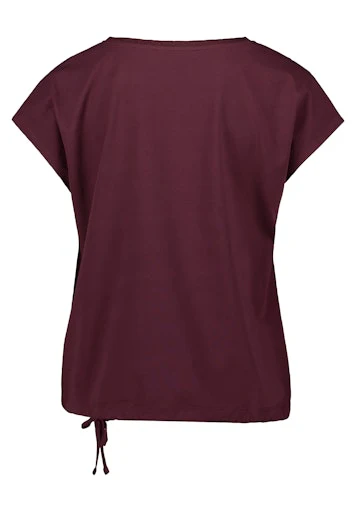 Blouses korte mouw rood Betty & Co - Image 2