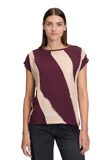 Blouses korte mouw rood Betty & Co - Image 3
