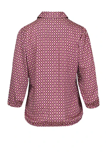 Blouses lange mouw rood Bianca - Image 5