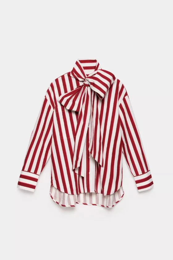 Blouses lange mouw rood CKS - Image 2