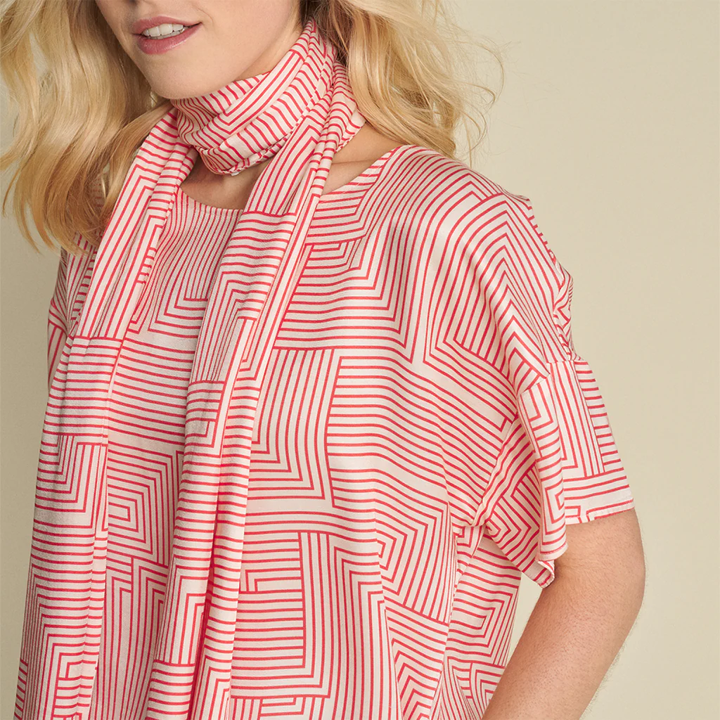 Blouses korte mouw rood Marie Méro