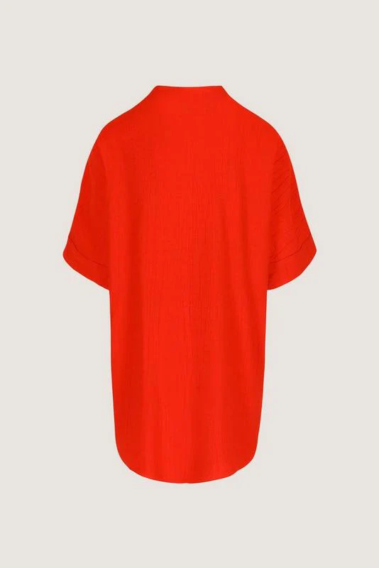 Blouses korte mouw rood Mayerline - Image 2