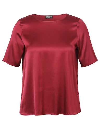 Blouses korte mouw rood Via Appia Due