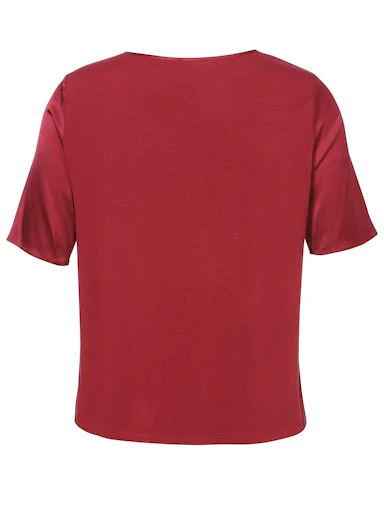 Blouses korte mouw rood Via Appia Due - Image 2