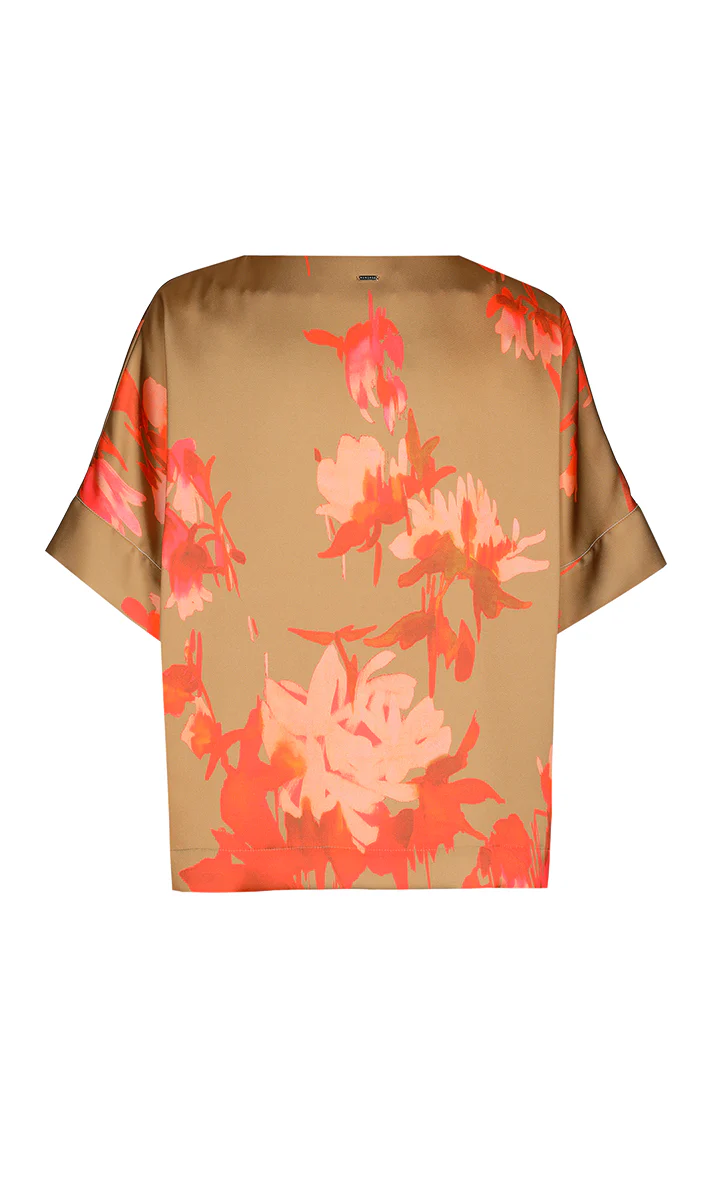 Blouses korte mouw rood Xandres - Image 2