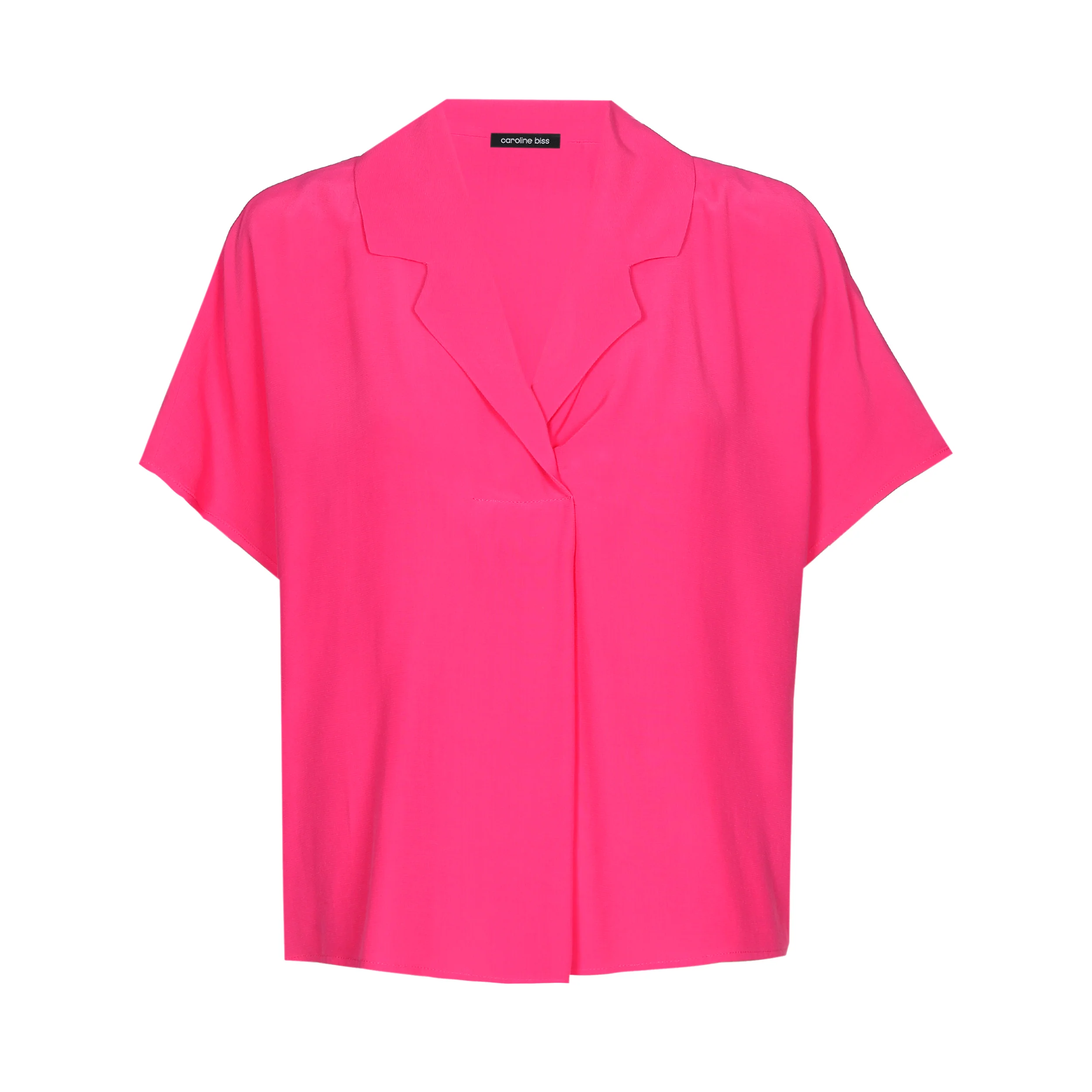 Blouses korte mouw roze Caroline Biss